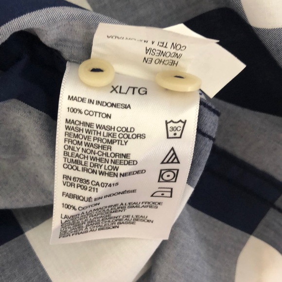 NAUTICA JEANS SHORT SLEEVES SHIRT 👕 - Picture 8 of 8